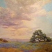 Oak Tree with Clouds
